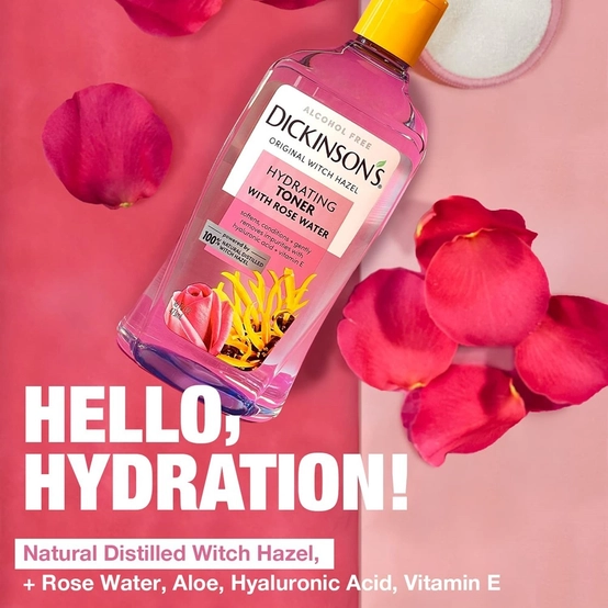 Alcohol Free, Hydrating Toner with Rosewater - View 5