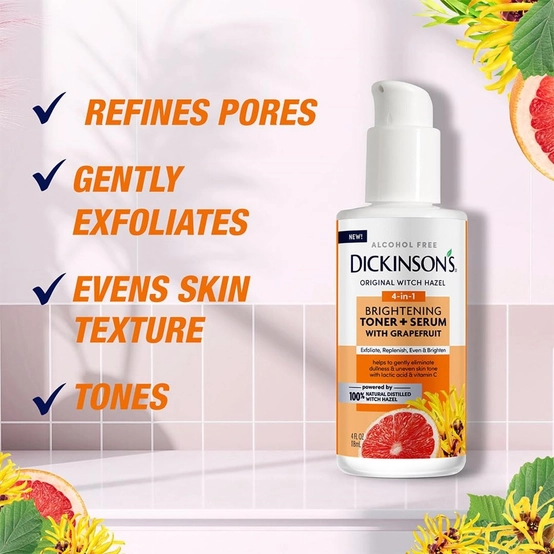 Brightening Toner + Serum with Grapefruit - View 4