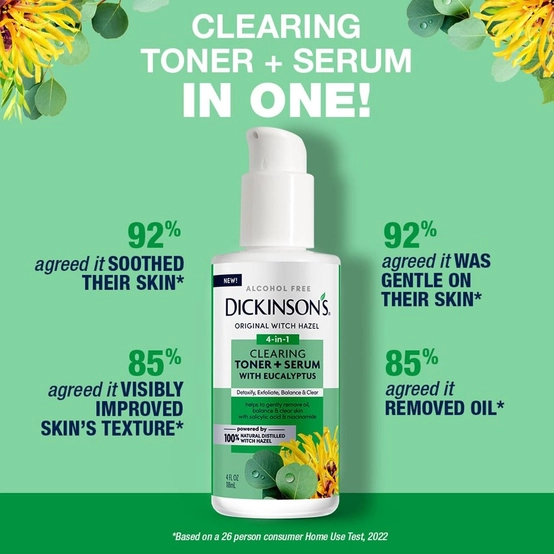 Clearing Toner + Serum with Eucalyptus - View 5