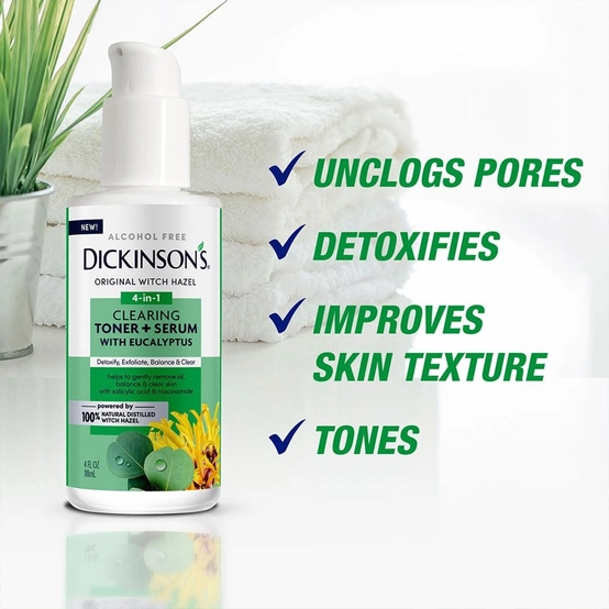 Clearing Toner + Serum with Eucalyptus - View 4